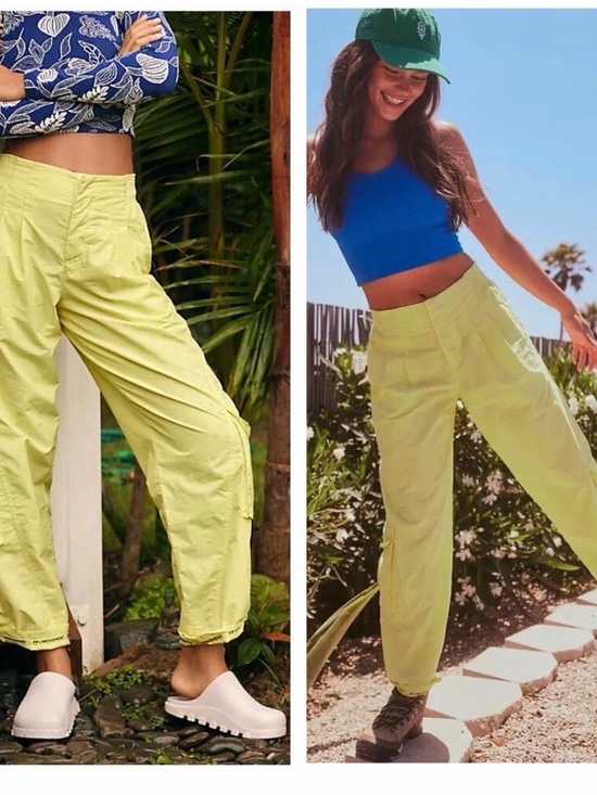 FP Movement by Free People Pants - Like New. FP Movement by Free People Mesmerize Me Cargo Track. Color:PINK. Small